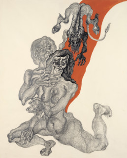The attack, 1931. Creator: Lohse-Wächtler, Elfriede (1899-1940).