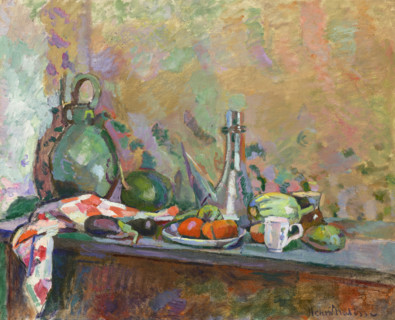 Still life with purro, 1904. Creator: Matisse, Henri (1869-1954).