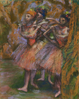 Three Dancers (Trois danseuses), c1904-1906. Creator: Degas, Edgar (1834-1917).