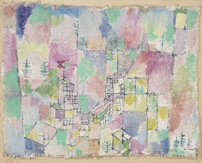 Zwei Lustschlösschen (Two pleasure palaces) , 1918. Creator: Klee, Paul (1879-1940).