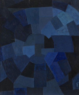Composition in Blue, 1931. Creator: Freundlich, Otto (1878-1943).