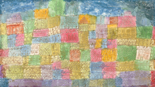 Colorful landscape, 1928. Creator: Klee, Paul (1879-1940).