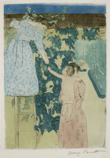 Gathering Fruit, c1893. Creator: Cassatt, Mary (1845-1926).