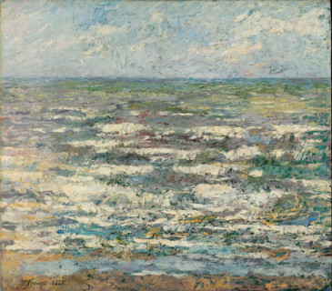 The sea, 1887. Creator: Toorop, Jan (1858-1928).