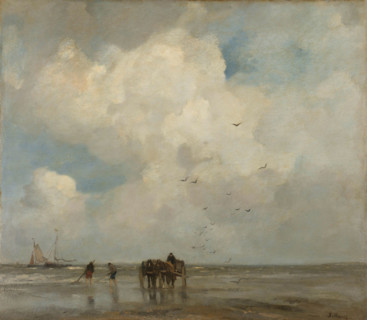 Shellfishing, 1885. Creator: Maris, Jacob (1837-1899).