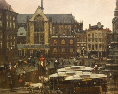 Dam Square, 1898. Creator: Breitner, George Hendrik (1857-1923).
