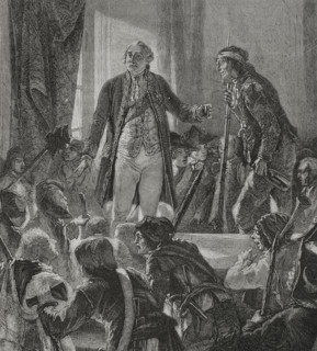 Louis XVI drinking to the health of the nation, French Revolution, Paris, 1792 (1876).  Creator: Hippolyte de la Charlerie.