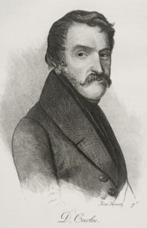 Carlos Maria Isidro de Borbon (1788-1855), Infante of Spain, son of king Charles IV, 1842.  Creator: Jose Gomez.