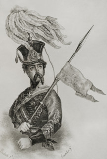 Portrait of Diego de León (1807-1841), Count of Belascoáin, 1845.  Creator: Jose Gomez.
