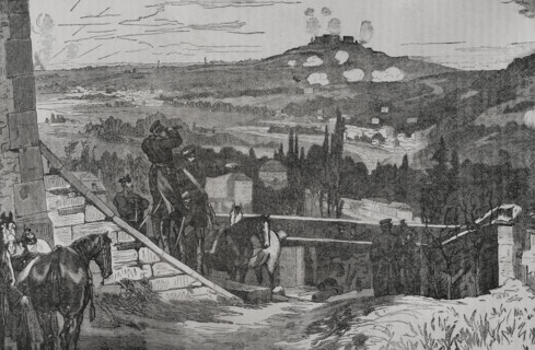 Franco-Prussian War (1870-1871): Siege of Paris (19 September 1870 to 28 January 1871), 1871. Creator: Unknown.