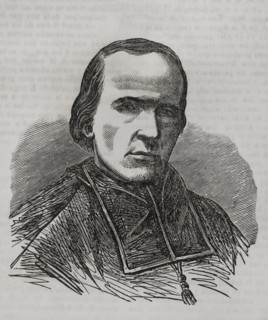 Georges Darboy (1813-1871), Catholic priest, bishop of Nancy, archbishop of Paris, 1871.  Creator: Unknown.