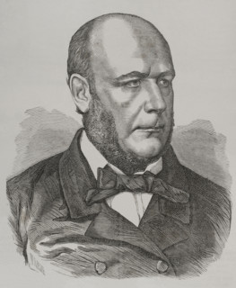 Portrait of Jules Grévy (1807-1891), French lawyer and politician, 1871.  Creator: Marcelo Paris.