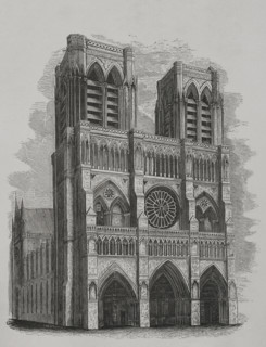 Notre-Dame, Paris, France, 1856. Creator: Unknown.