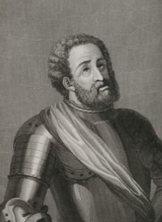 Rodrigo Díaz de Vivar, known as El Cid Campeador (c1043-1099), Castilian nobleman, knighted, 1853.  Creator: Antonio Roca Sallent.