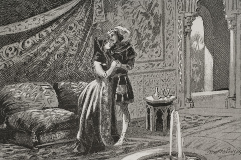Alfonso XI of Castile (1311-1350), so-called "the Avenger", 1890.  Creator: Joan Serra y Pausas.