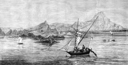 East Coast and Islands of the Straits of Sunda, with Anjer, a port of Java, 1883. Creator: Unknown.