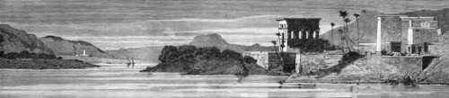 Sketches on the Upper Nile: Philae, 1883. Creator: Unknown.