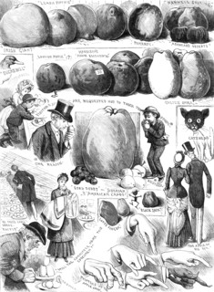 Sketches at the Apple Congress at Chiswick, 1883. Creator: Unknown.