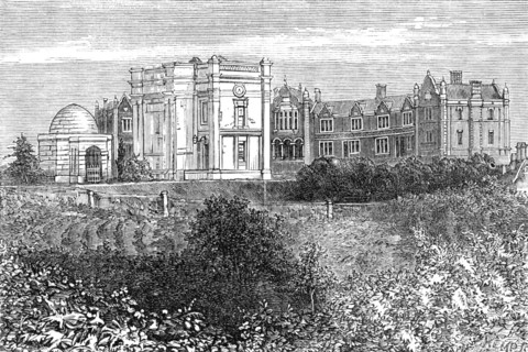Jews' College, Ramsgate, Synagogue, and tomb of Lady Montefiore, 1883. Creator: Unknown.