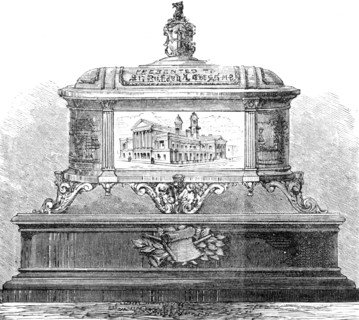 Casket of Paisley Address to the Right Hon. Sir R. A. Cross, M.P., 1883. Creator: Unknown.