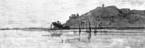 Sketches of Upper Egypt: approach to Assouan, 1883. Creator: Unknown.