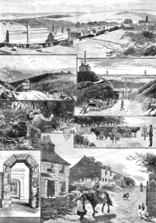Sketches of the Convict Prisons: Dartmoor, 1883. Creator: Unknown.