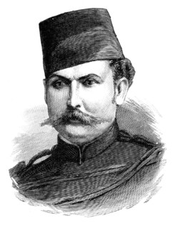 Major Baron Alfred von Seckendorff, prisoner in the Soudan, 1883. Creator: Unknown.
