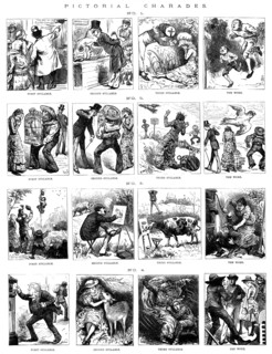Pictorial Charades, 1883. Creator: Unknown.