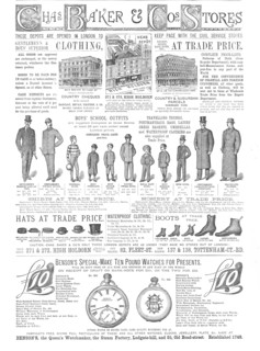 Chas. Baker & Co.'s Stores, 1883. Creator: Unknown.