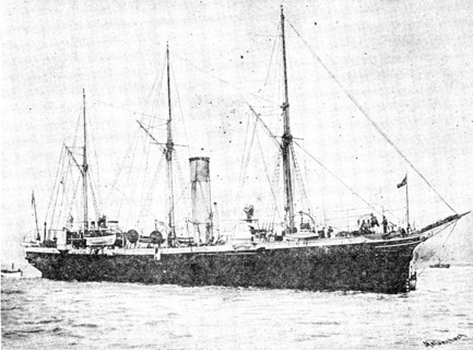 H.M.S. Brisk, 1890. Creator: Unknown.