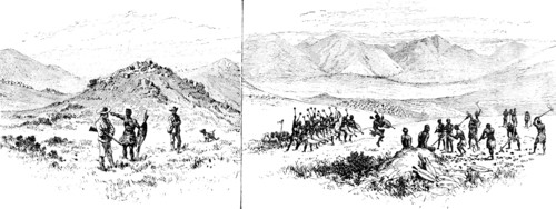 Sketches from Swaziland: "Execution Koppie" and the King’s Fields, 1890. Creator: Unknown.