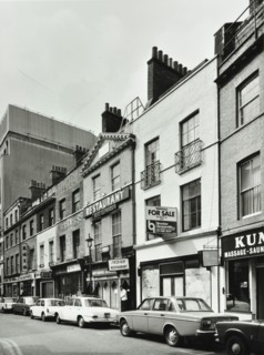 14-19 Lisle Street, Westminster LB, London: front elevations, 1975. Creator: Unknown.