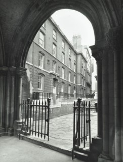 1-3 Doctor Johnson's Buildings, Inner Temple Lane, London. Creator: Unknown.