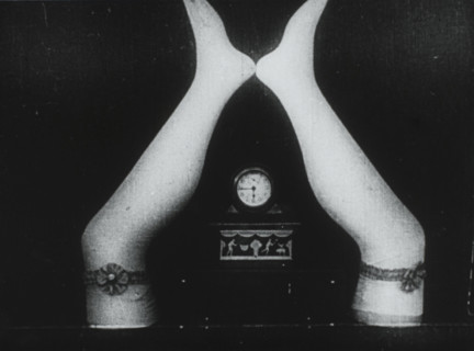 Scene from the silent film Ballet Mécanique, 1924.