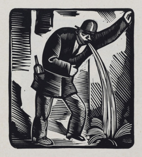 From the series "Wine, women and cards", 1920. Creator: Vasyl' Masyutin.