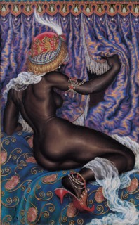 Négresse, 1927. Creator: Nikolay Kalmakov.