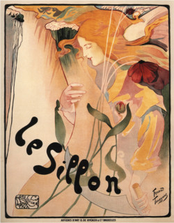 Le Sillon (Poster), 1890s. Creator: Fernand Toussaint.