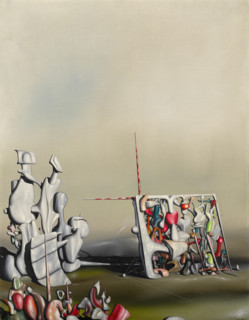 There, Motion Has Not Yet Ceased, 1945. Creator: Yves Tanguy.