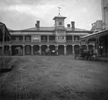 Department of Public Lands Building (Brisbane, Queensland) George Street, c1888. Creator: Robert Augustus Henry L'Estrange.