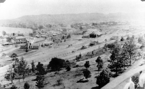 Roma Street Railway Yards, c1880s. Creator: Unknown.