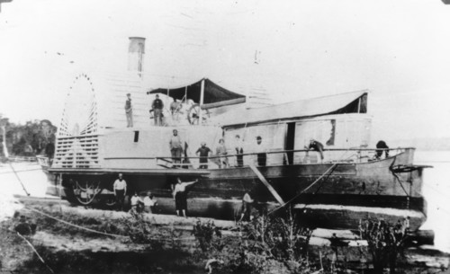 Paddle Steamer (Ipswich), c1880s. Creator: Unknown.