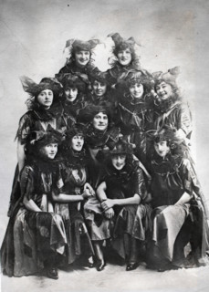 The Cheero Girls. Creator: Unknown.