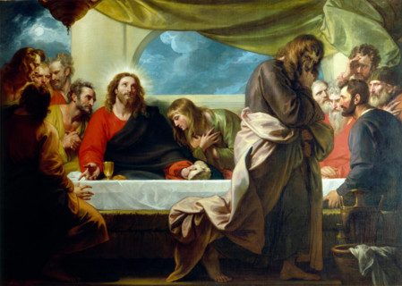 The Last Supper, 1786. Creator: Benjamin West.
