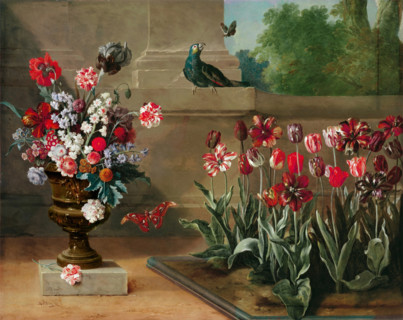 Corner of Monsieur de la Bruyere's Garden, 1744. Creator: Jean-Baptiste Oudry.
