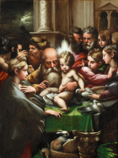 The Circumcision, c1523. Creator: Parmigianino.