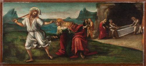 The Resurrected Christ Appearing to St. Magdalene, c1514. Creator: Luca Signorelli.