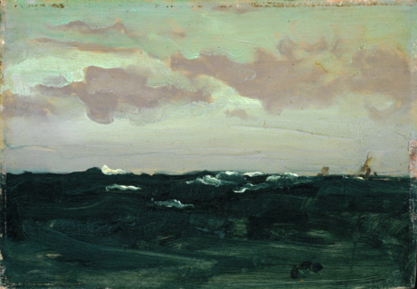 Violet and Blue: Among the Rollers, c1893. Creator: James Abbott McNeill Whistler.