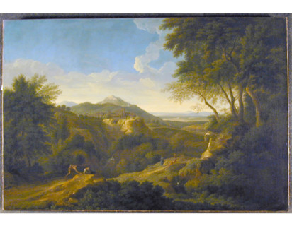 Italian Landscape, between 1640 and 1675. Creator: Gaspard Dughet.