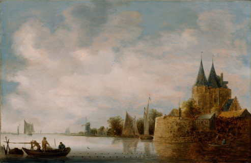 View of the North Port at Hoorn, 1648. Creator: Wouter Knijff.