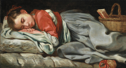 Young Girl Sleeping, c.between 1655 and 1660. Creator: Bernhard Keil.
